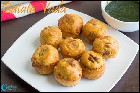 Batata Vada Recipe Mumbai Style Aloo Bonda Recipe Subbus Kitchen