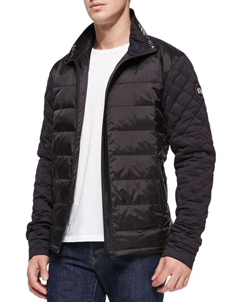 Canada Goose Branta Elliston Quilted Jacket Black In Black For Men Lyst