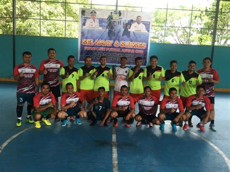 Pemkab Hari Ke 2 Turnamen Futsal Antar OPD Aceh Besar Banyak Tim