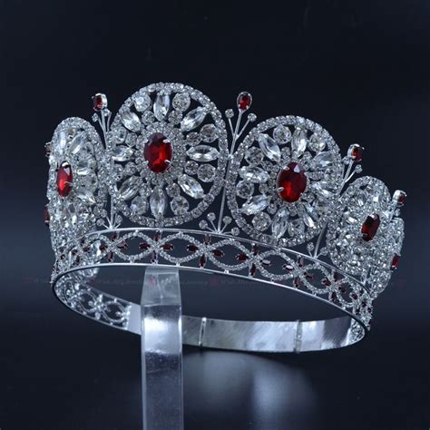 Us 750 Rhinestone Crown Miss Beauty Crowns For Pageant Contest