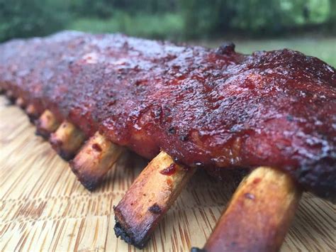 Smoked Pork Ribs On A Weber Gas Grill Artofit