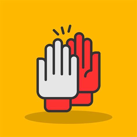 High Five Vector Icon 19615510 Vector Art At Vecteezy