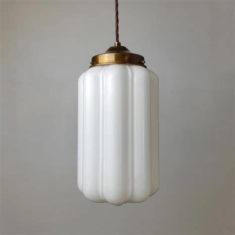 Ribbed Glass Pendant Light E2 Contract Lighting