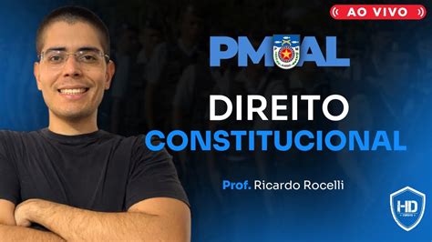 Aulão de Direito Constitucional para PMAL e PMSE Prof Ricardo HD