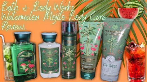 Review New Watermelon Mojito Body Care Layer Combinations Bath