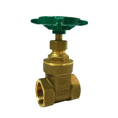 267ab Lf Brass Gate Valve Red White Valve Corp