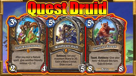 Guff Guff Guff How Many Is Too Many 20 Mana Druid Fractured In Alterac Valley Hearthstone