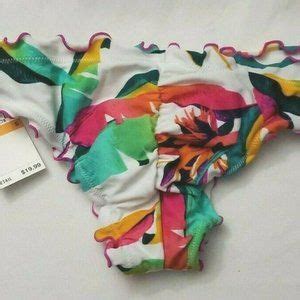 Hula Honey Swim Hula Honey Floral Cheeky Hipster Bikini Bottoms