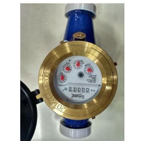 Toshniwal Water Meter Screwed Class B 32mm Brass ISO 4064