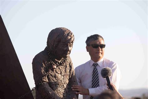 2023年6月4日，人权民主特别贡献奖颁奖and铁链女塑像加州落成 Cdef中國民主教育基金會