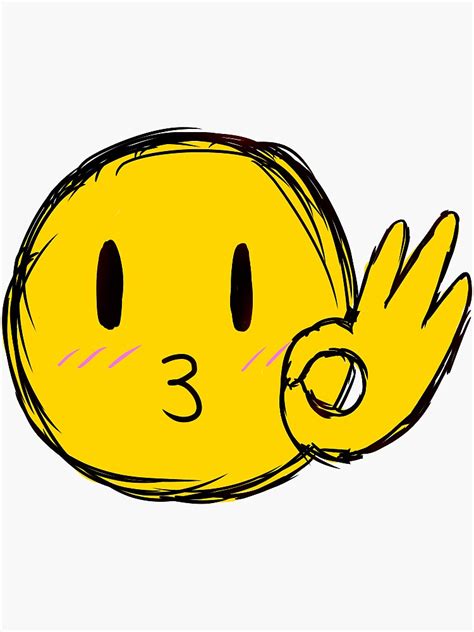 "chef's kiss emoji" Sticker by 1one1y | Redbubble