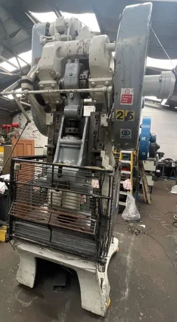 HME OP100 ADJUSTABLE Stroke Power Press 100 Ton Capacity Rare Extended