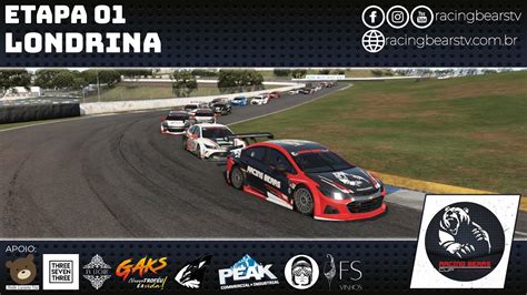 RACING BEARS CUP STOCK EDITION 1º ETAPA LONDRINA 1 AMS2 YouTube