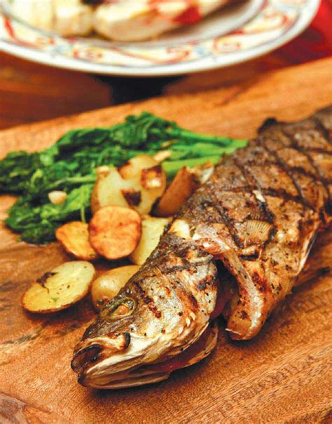 Whole Grilled Branzino Recipe | Edible Jersey