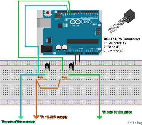 Arduino Vfd Display Clock Tutorial A Guide To Vfd Displays 10 Steps