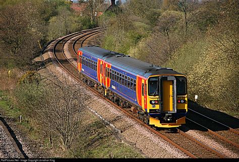 153313 East Midlands Trains Br Class 153 At North Stafford Junction Derbyshire United Kingdom