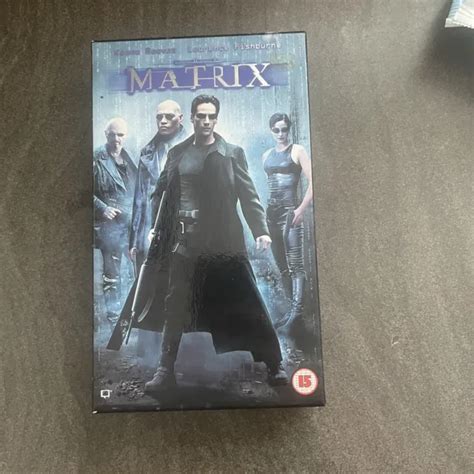 THE MATRIX VHS 1999 Rare Cardboard Case Keanu Reeves Collectors