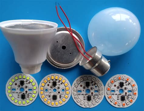 Philips Type Round W Colour Dob Raw Material Kit For Led Bulb At Rs