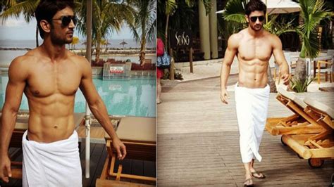 Sushant Singh Rajput Shirtless