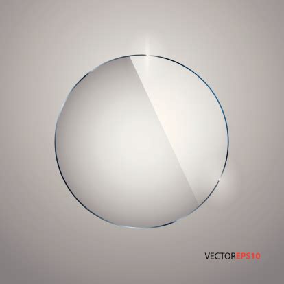 Round Glass Frame Stock Illustration - Download Image Now ...