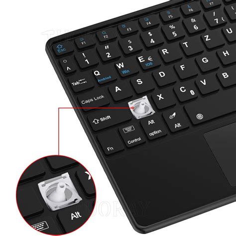 QWERTZ Tastatur Maus Hülle für Samsung Galaxy Tab S9 FE S8 S7 S6 Lite