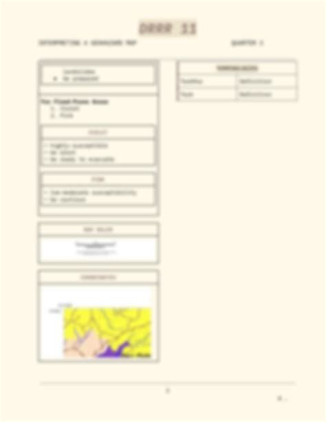 Solution Interpreting A Geohazard Map Notes Disaster Risk Reduction