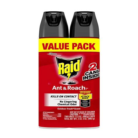 Raid Ant Roach Killer Fresh Outdoor Pk Oz Nimbus Imports