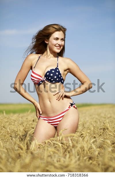 Back View Beautiful Blonde Woman Sexy Stock Photo Shutterstock