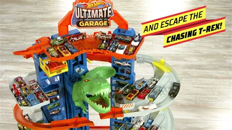 Hot Wheels City Robo T-Rex Ultimate Garage Playset, 48% OFF