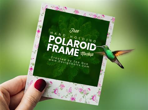 Free Polaroid Photo Frame Mockup PSD on Behance