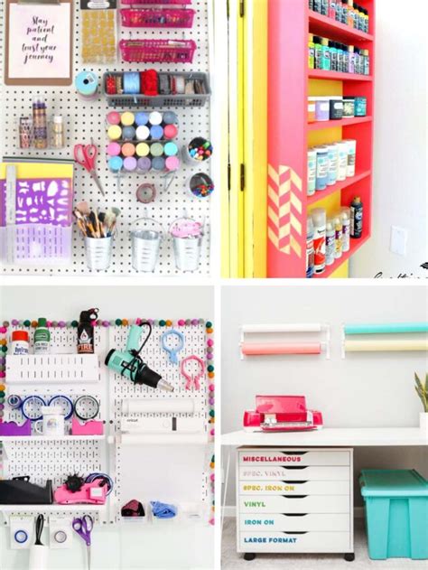 21 Diy Craft Room Storage Ideas Diy Danielle®