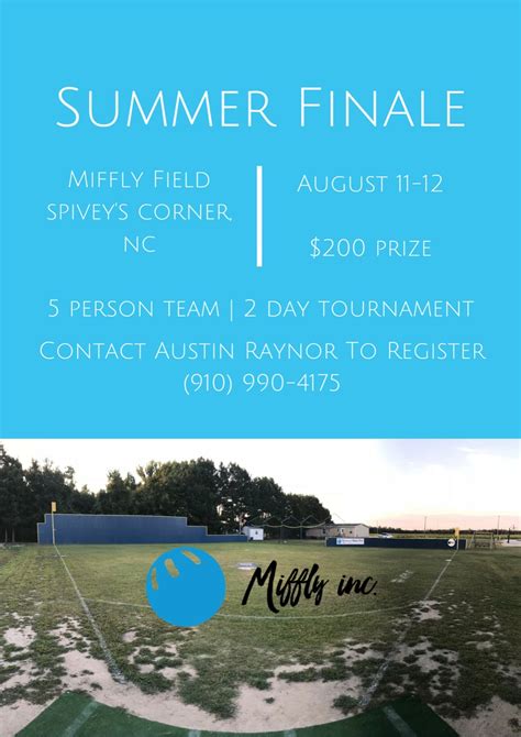 Wiffle® Ball Tournament Announcement - Miffly Field Summer Finale ...