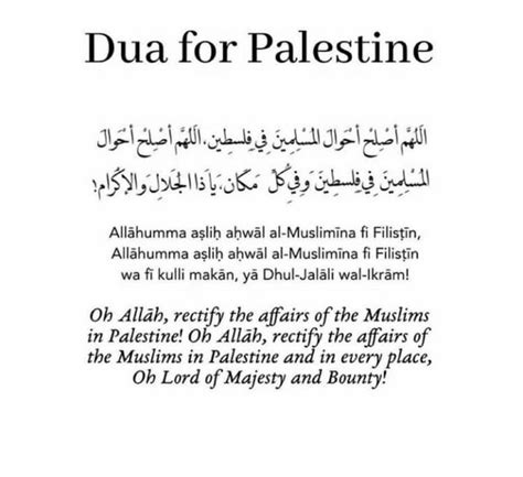 DUA FOR PALESTINE 🇵🇸 : r/PALESTINE_TRUTH