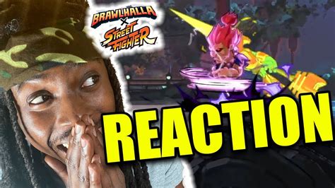 Brawlhalla X Street Fighter Crossover Reveal Trailer Reaction Youtube