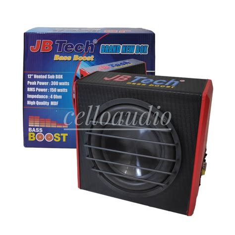 Jual Basstube Box Aktif 12 Inch JB Tech JT 208 Subwoofer Box Aktif JT