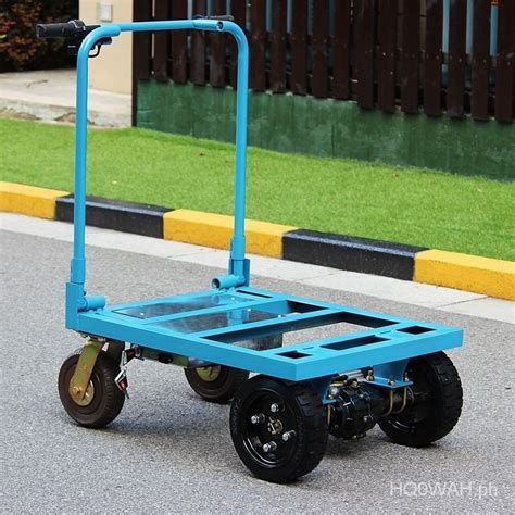 Electric Trolley Truck Pull Tile Four Wheel Platform Trolley