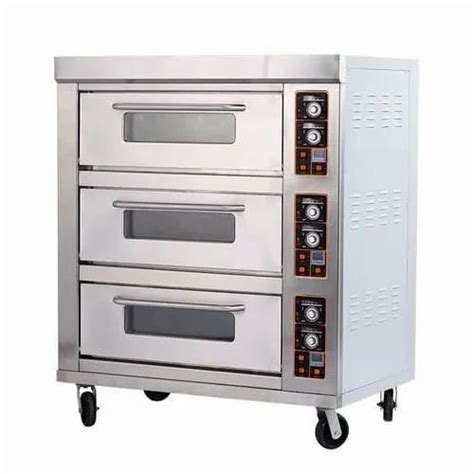 Triple 3 Deck 6 Tray Gas Pizza Oven At Rs 154500 In Bengaluru ID