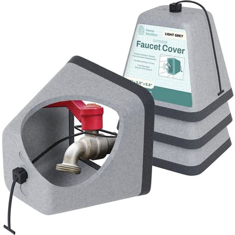 HOME INTUITION Outdoor Foam Faucet Cover, (3-Pack) FC08397 - The Home Depot