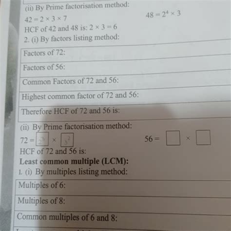 Factors Of 56