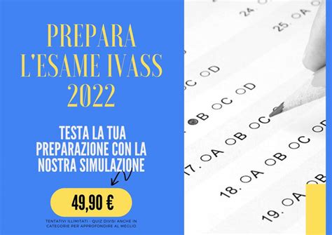 Quiz Formazione E Consigli Per Superare Esame IVASS Per Iscrizione