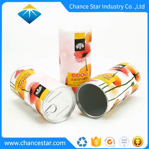 Custom Laminated Easy Peel Off Lid Paper Food Packaging Tube China