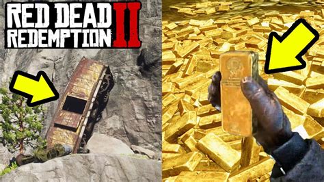 A Mountain Of Gold Bars High Stakes Treasure Map Red Dead Redemption