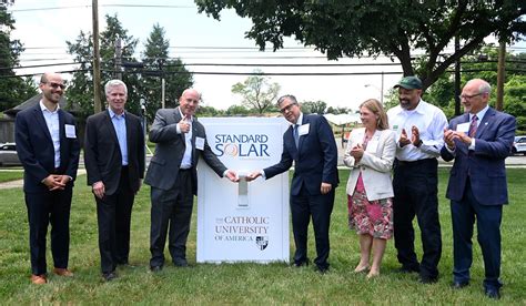 Universitys Solar Array Debuts To Rave Reviews Washington Dc