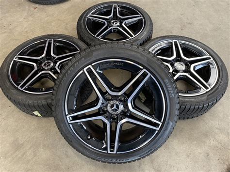 Inch Amg Winterset Mercedes A B Klasse Cla W W C Set