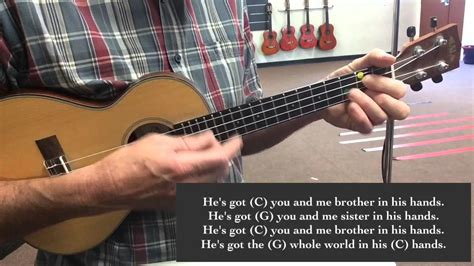 Hes Got The Whole World In His Hands Ukulele Youtube