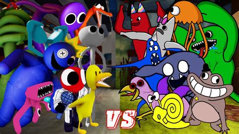 New Rainbow Friends Vs Garten Of Banban 2 Fnf Mod 🎶 Friday Night