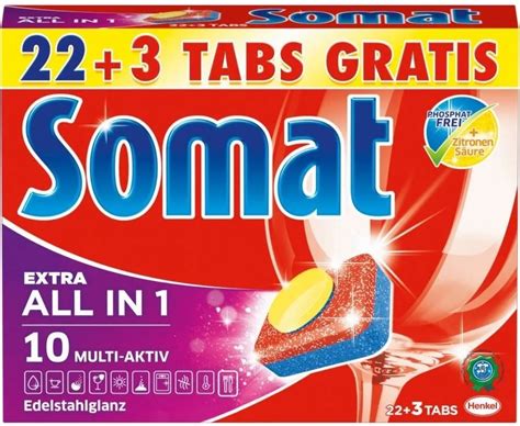 Somat All in 1 Extra mosogatógép tabletta 25db 4015000962940