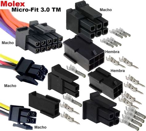 Conectores Molex MX430 MicroFit Dual Row