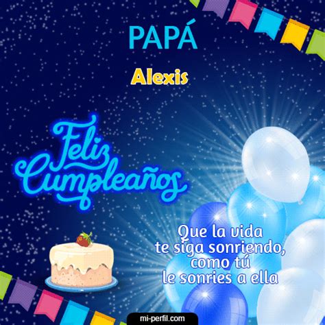 Feliz Cumplea Os Pap Alexis