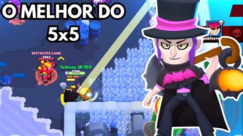 O Mortis TÁ IncrÍvel No 5x5 Brawl Stars Youtube